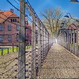 Image: The Memorial and Museum Auschwitz-Birkenau. The former German Nazi concentration and extermination camp
