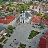 Image: Former Marshal Józef Piłsudski Square – the market square, Wadowice