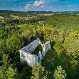Obrazek: Panorama Ruiny zamku Bydlin