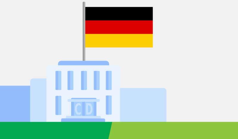 Budynek Konsulatu, Flaga Niemiec