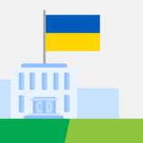 Budynek Konsulatu, Flaga Ukrainy