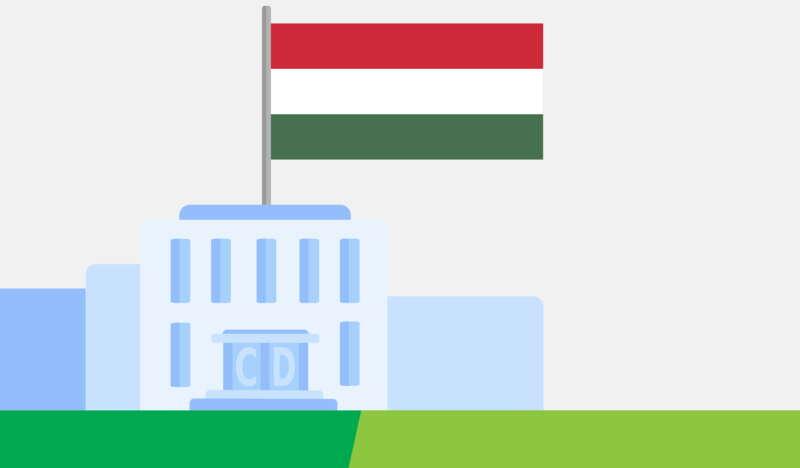 Budynek Konsulatu, Flaga Węgier