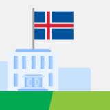 Budynek Konsulatu, Flaga Islandii