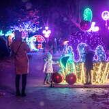 Image: Świecąca babeczka Park Miliona Świateł Zakopane